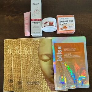 Skincare Mask & Treatment Bundle of 8 | Pore Cleanser, Neck Cream, Masks